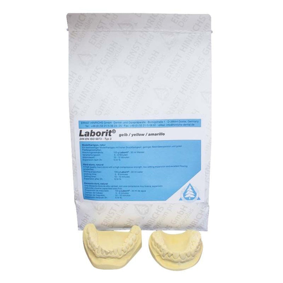 Laborit hard plaster yellow, bag 25 kg