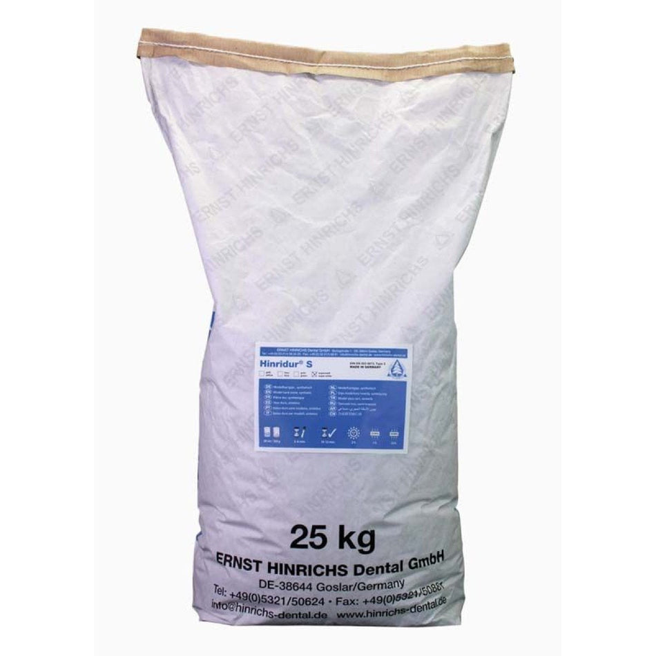 Hinridur hard plaster, white, bag of 25 kg