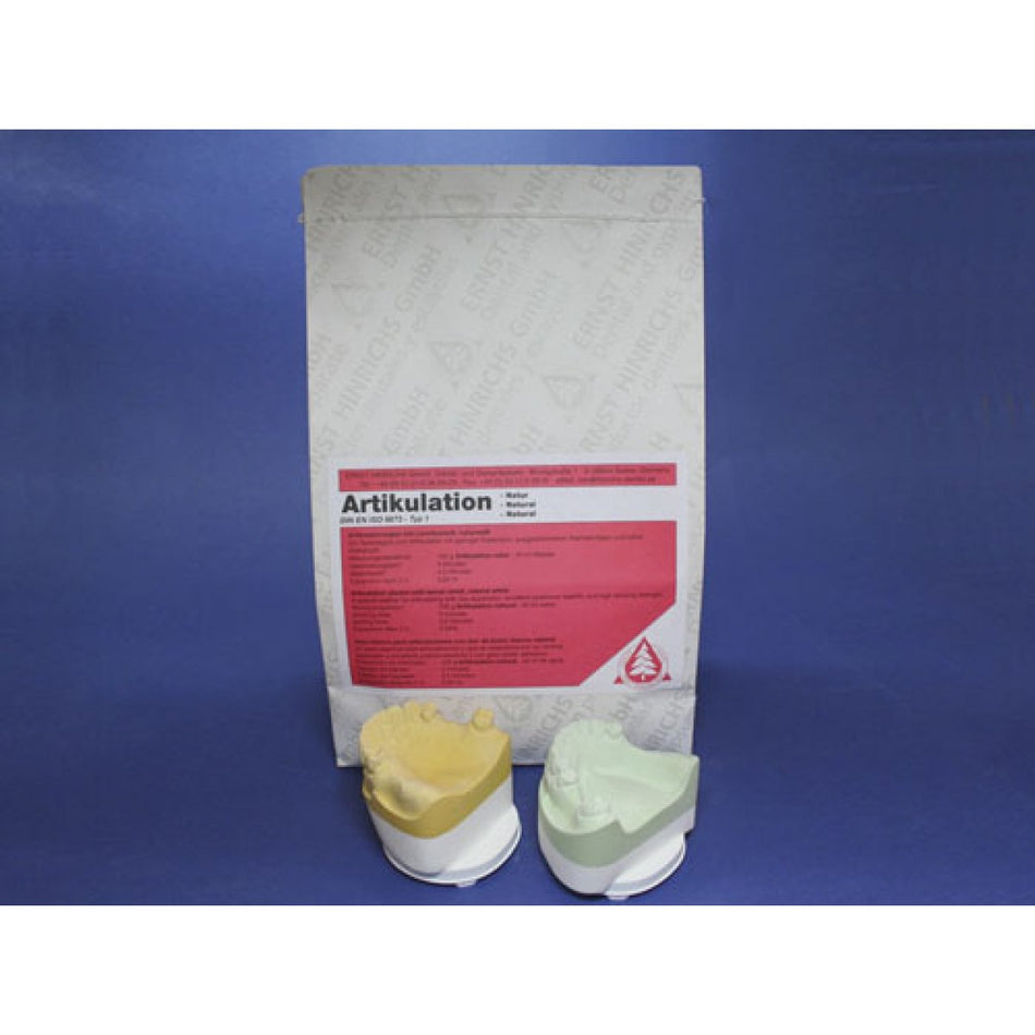 Articulation plaster, natural, white, bag of 25 kg