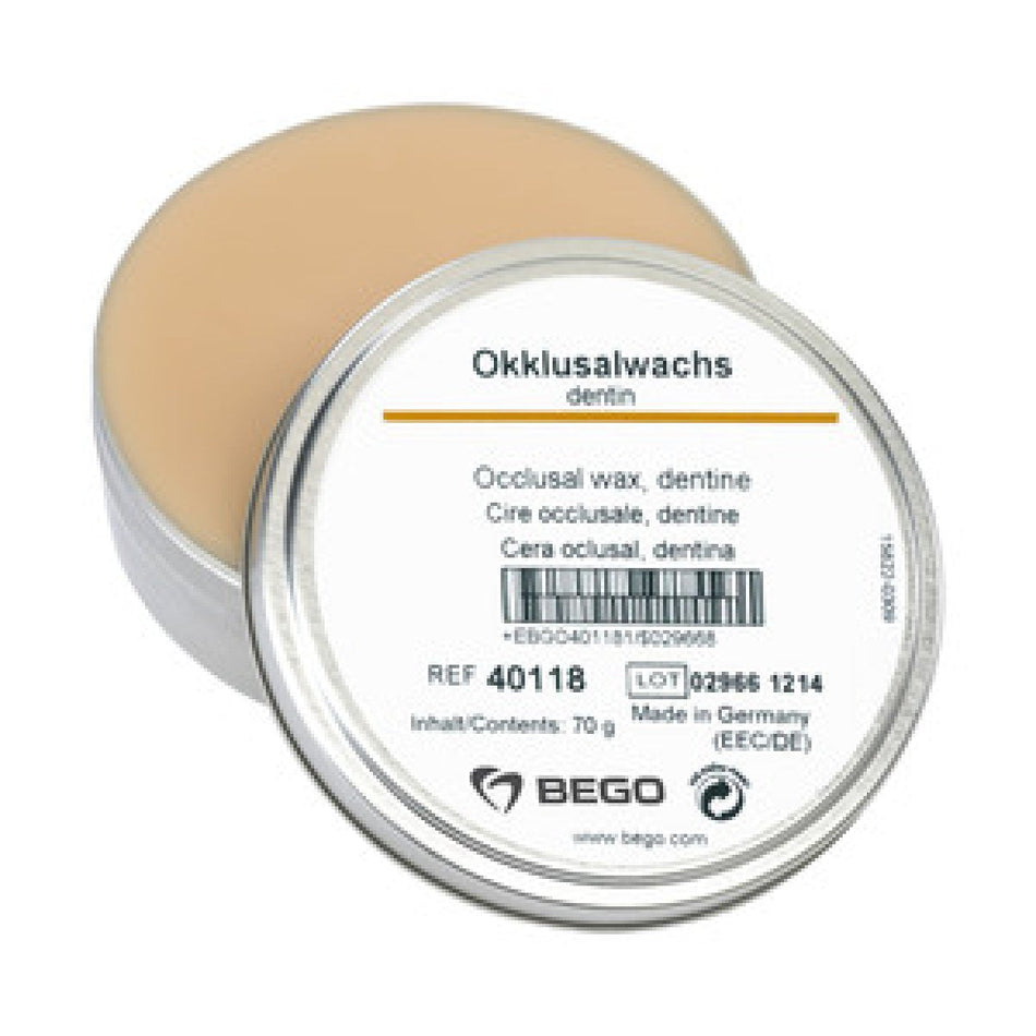 Occlusal wax dentin, can 70 g