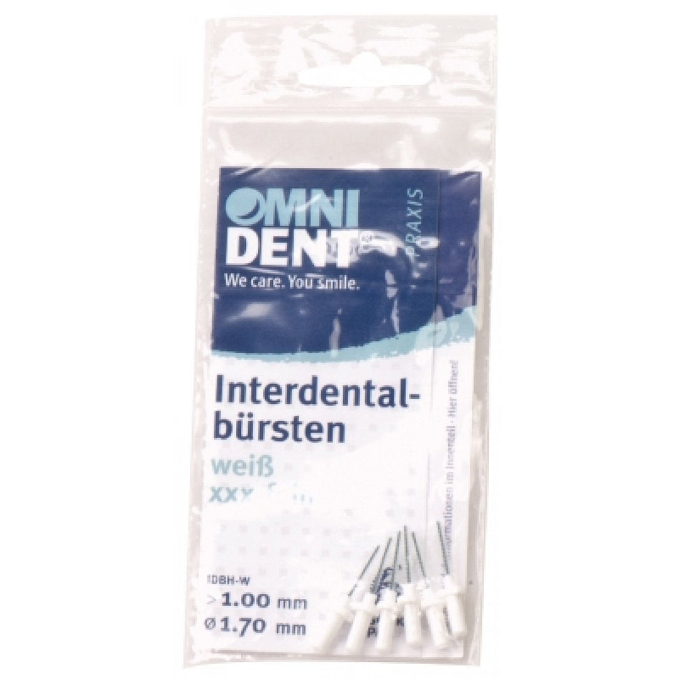 Interdental brush for holder 6 pcs. white, xxx-fine