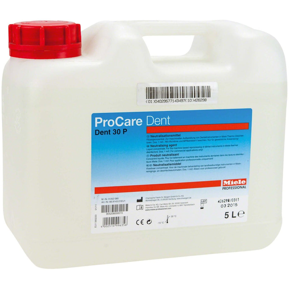 ProCare Dent 30 P, neutralizing agent, acidic, canister of 5 liters