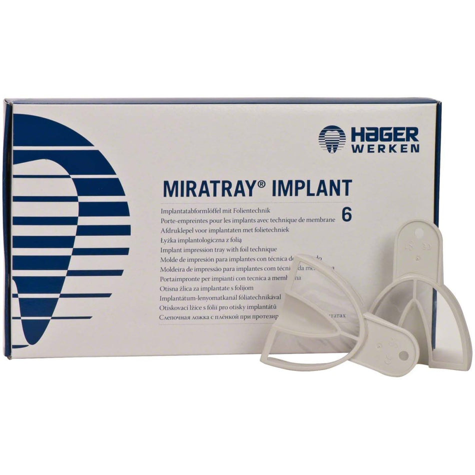 Miratray Implant Foil, OK S1, pack of 6