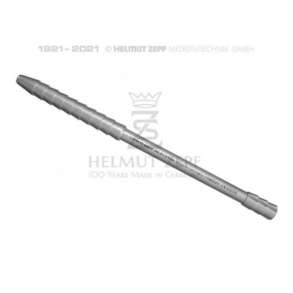Micro-surgical scalpel handle ZEPF-Line, stainless steel, 13 cm