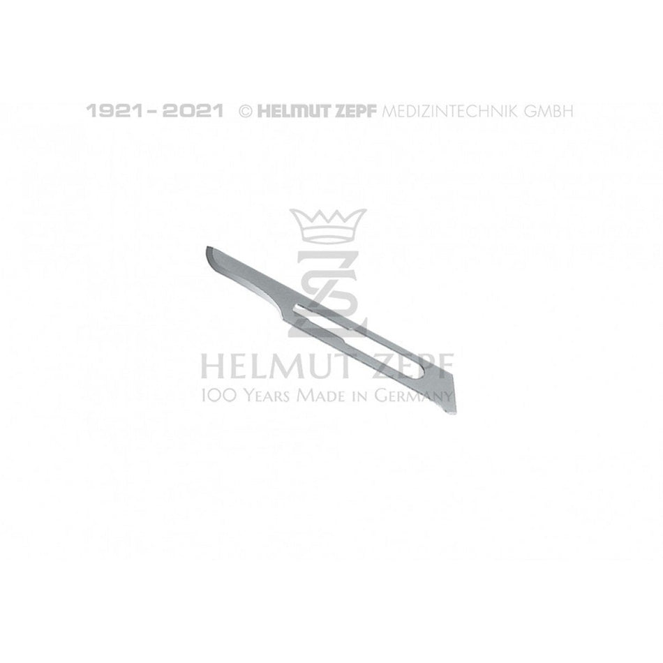 Scalpel blades, Fig. 15, sterile, for handle No. 3, 100 pieces