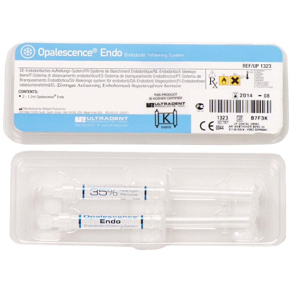 Opalescence Endo Mini Refill, 2 x 1.2 ml (1.45 g) Opalescence Endo syringes