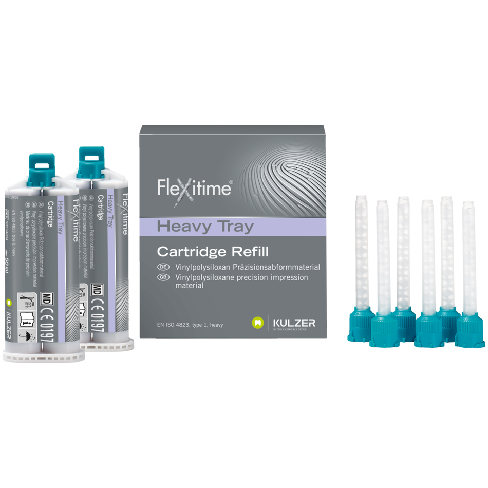 Flexitime Automix | Flexitime Heavy Tray, purple, refill pack 2 x 50 ml