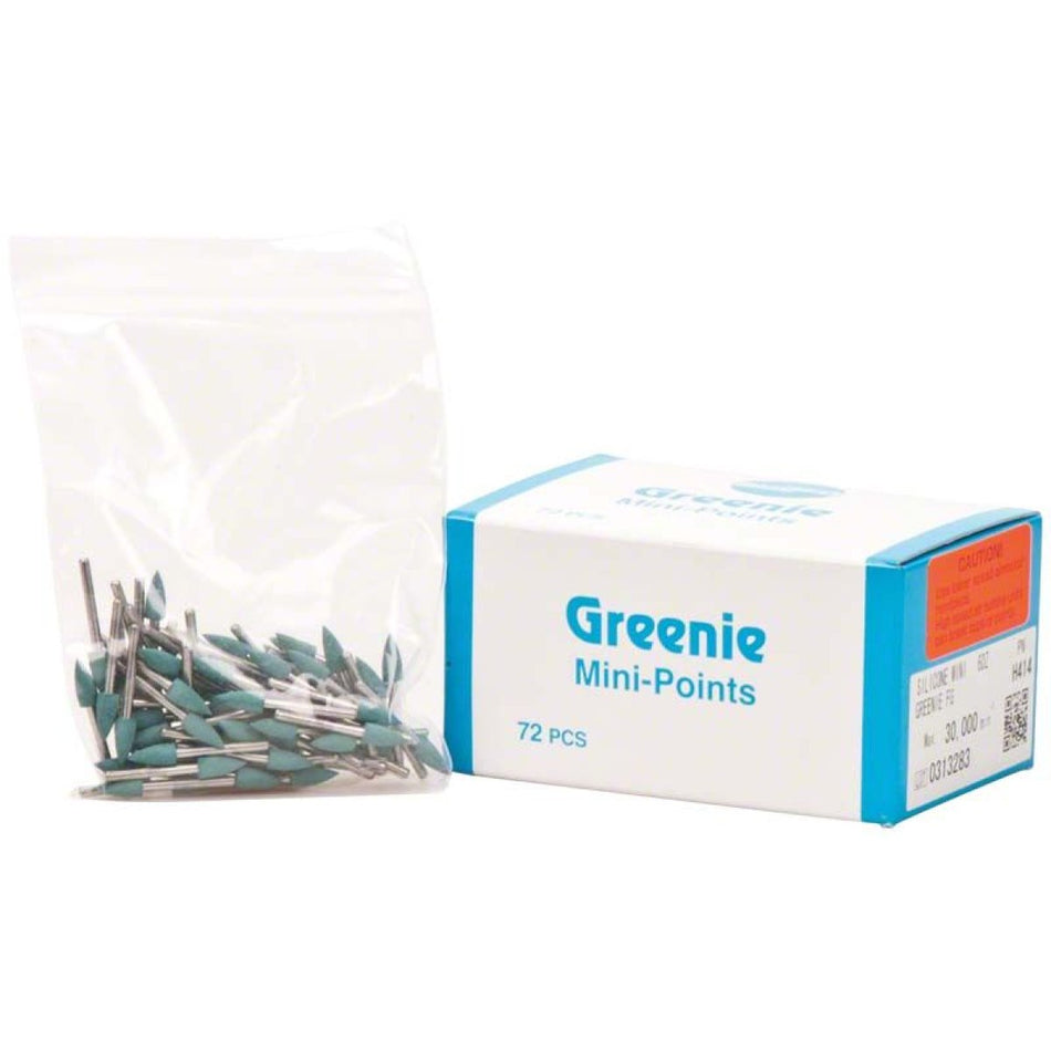 Greenie FG Minitip, green, pack of 72 pieces