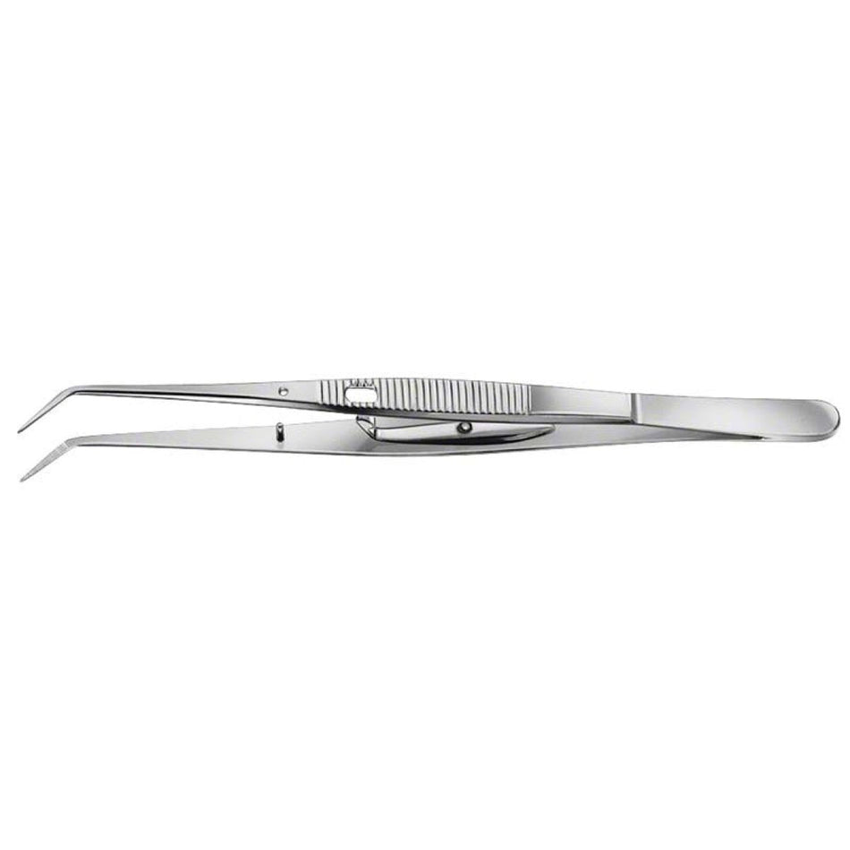 Tweezers London-College serrated with lock 15 cm DA 271R, 1 piece