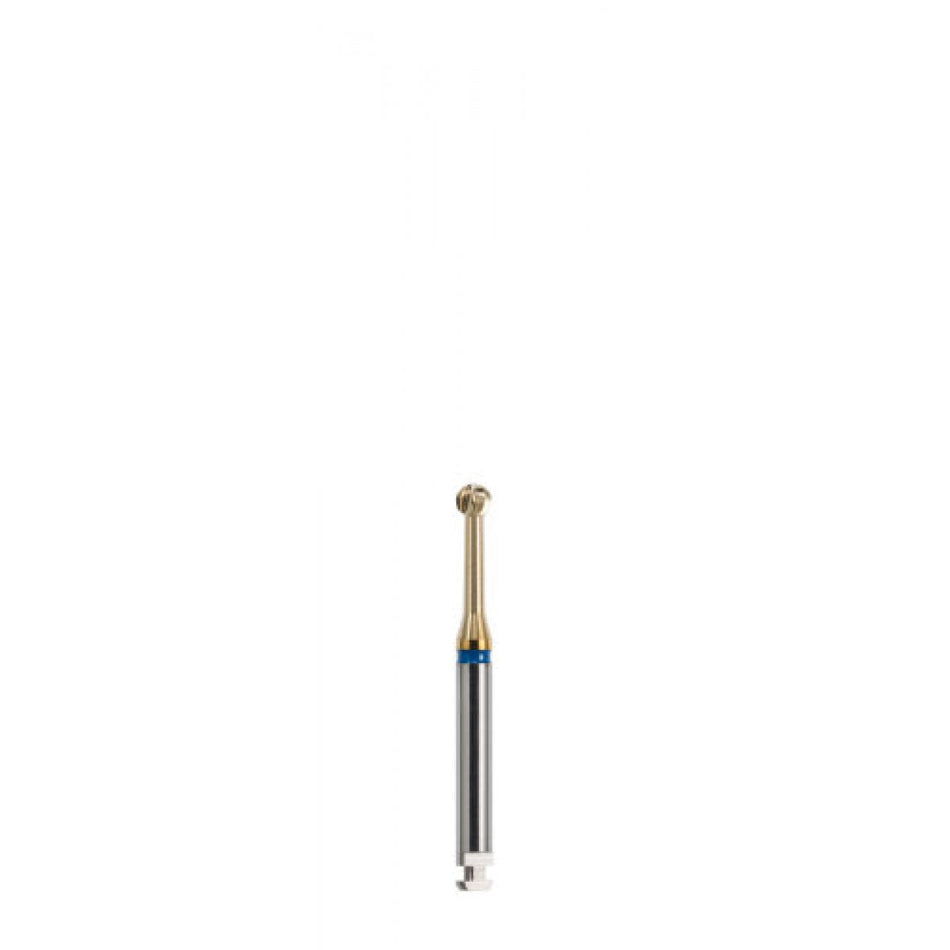 Carbide rose drill Blue-Cut, ZrN, ? 2.3 mm, zirconium nitrite wear protection layer, 510.205.001.175.023, pack of 10