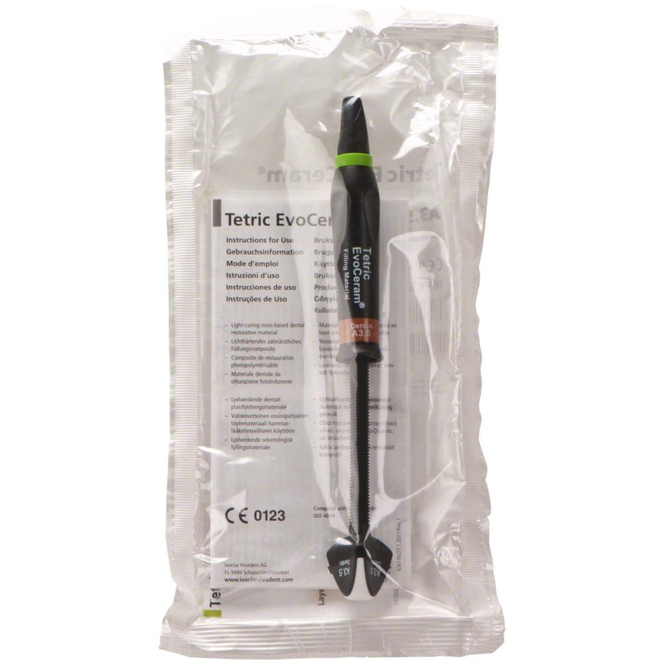 Tetric EvoCeram, universal composite, A3.5 dentin, 3 g syringe