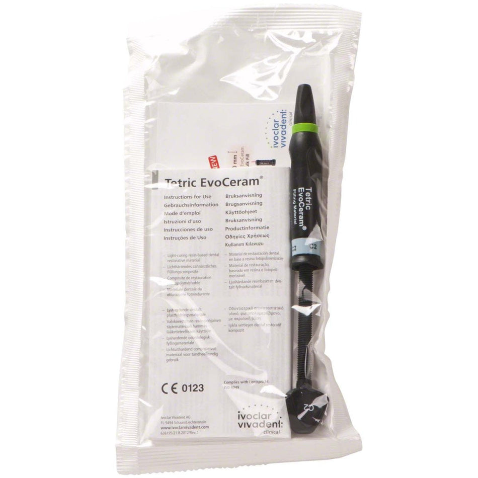 Tetric EvoCeram, Cavifil, C2, syringe of 3 g