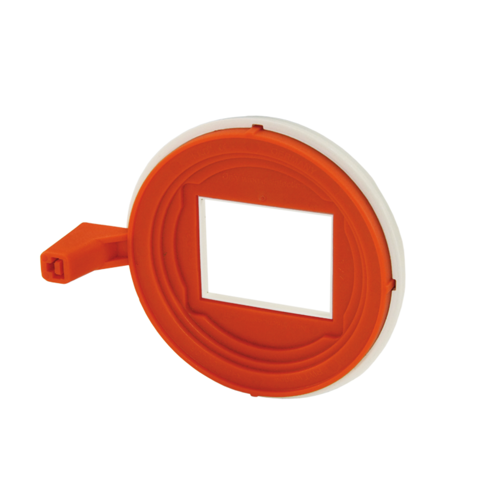 RWT window x-ray Color sighting ring bitewing, 3 x 4, orange, horizontal, piece