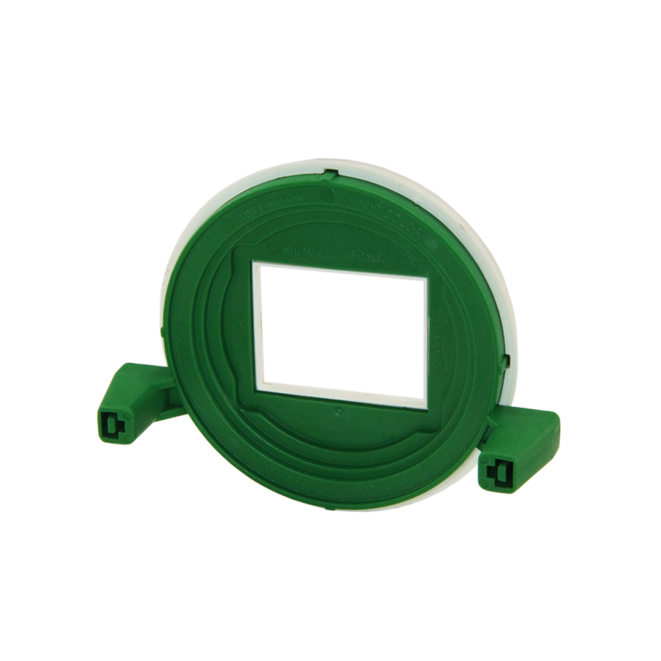 RWT window x-ray Color sighting ring, Endo, 3 x 4, green, horizontal, piece