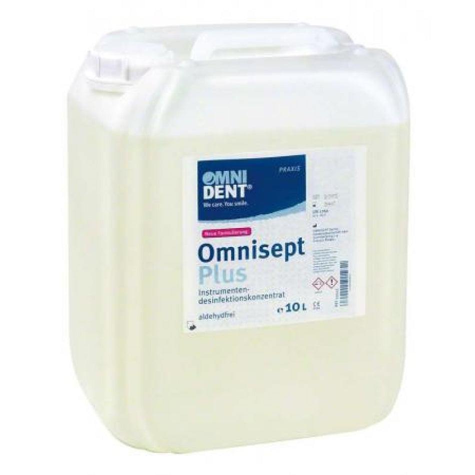 Omnisept Plus, cleaning and disinfectant, 10 litre canister