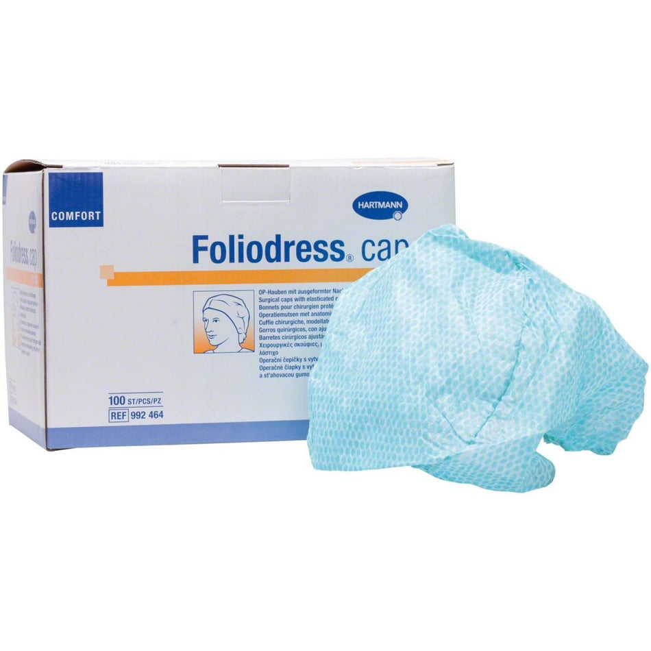 Foliodress Cap Comfort Form, cap, aqua, pack of 100