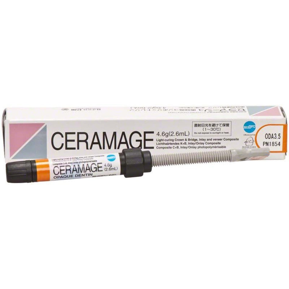 Ceramage materials | Ceramage opaque dentine material, A3.5, syringe 4.6 g