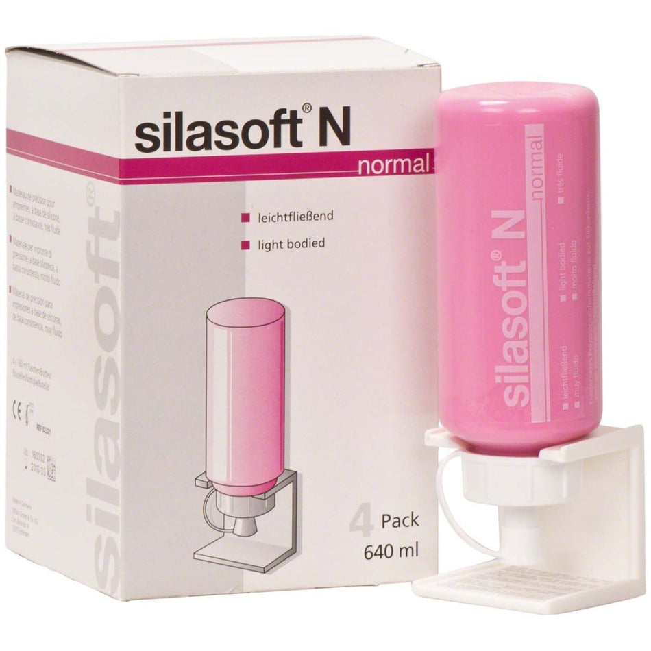 Silasoft Normal | Silasoft N Correction Material Bottle, Bottle 4 x 160 ml