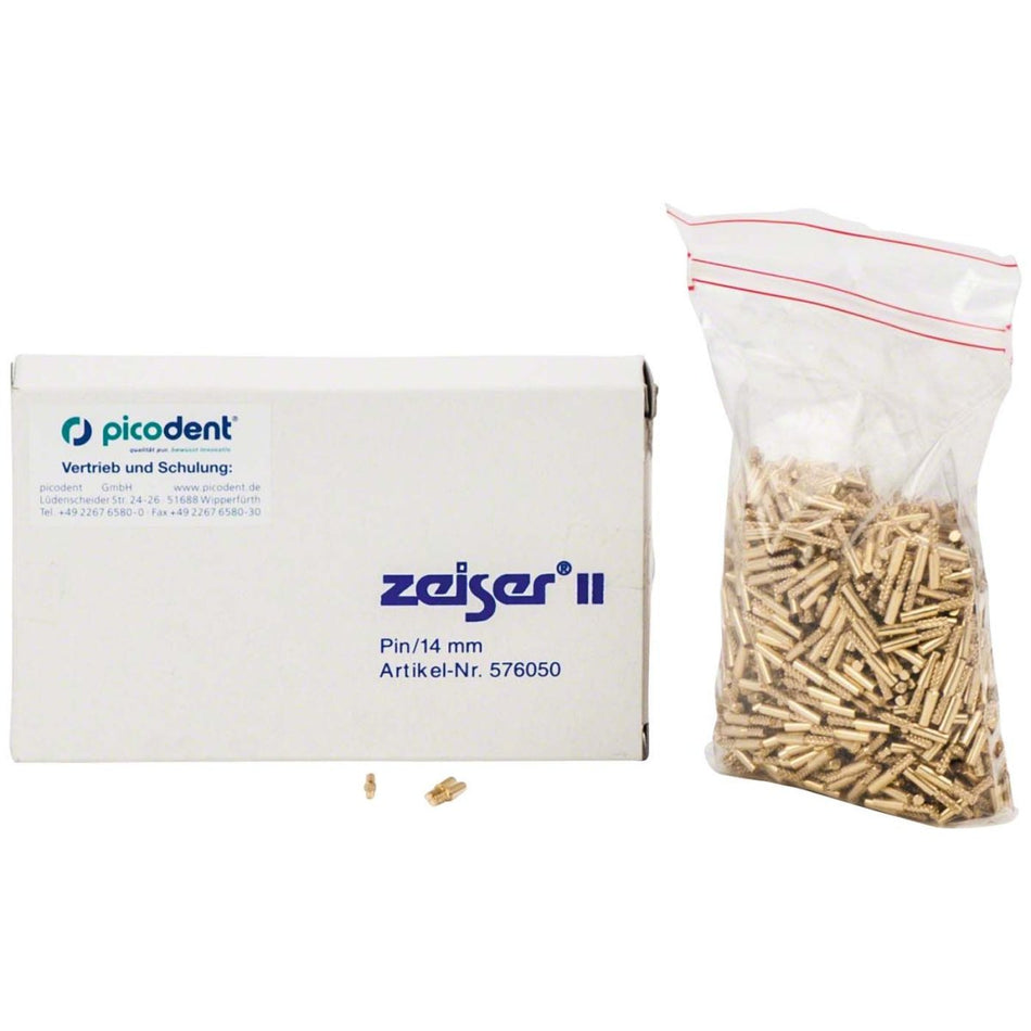 Zeiser Pin, round, pack of 10,000 pieces