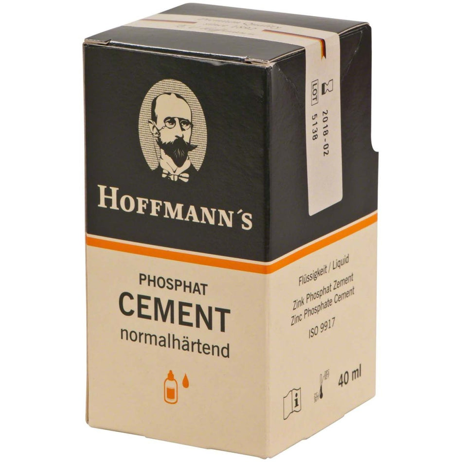 Liquid, for Hoffmann's Cement, normal hardening, bottle of 40 ml