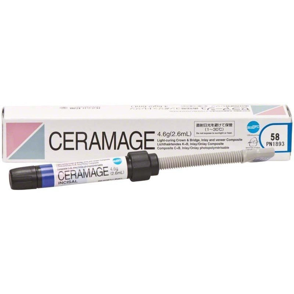 Ceramage masses | Ceramage incisal mass S58, syringe 4.6 g