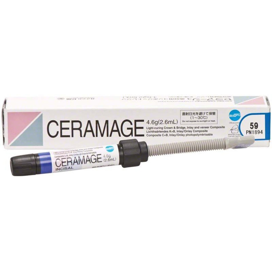 Ceramage Incisal Mass, Micro-Hybrid Composite, S59, Pack of 4.6 g