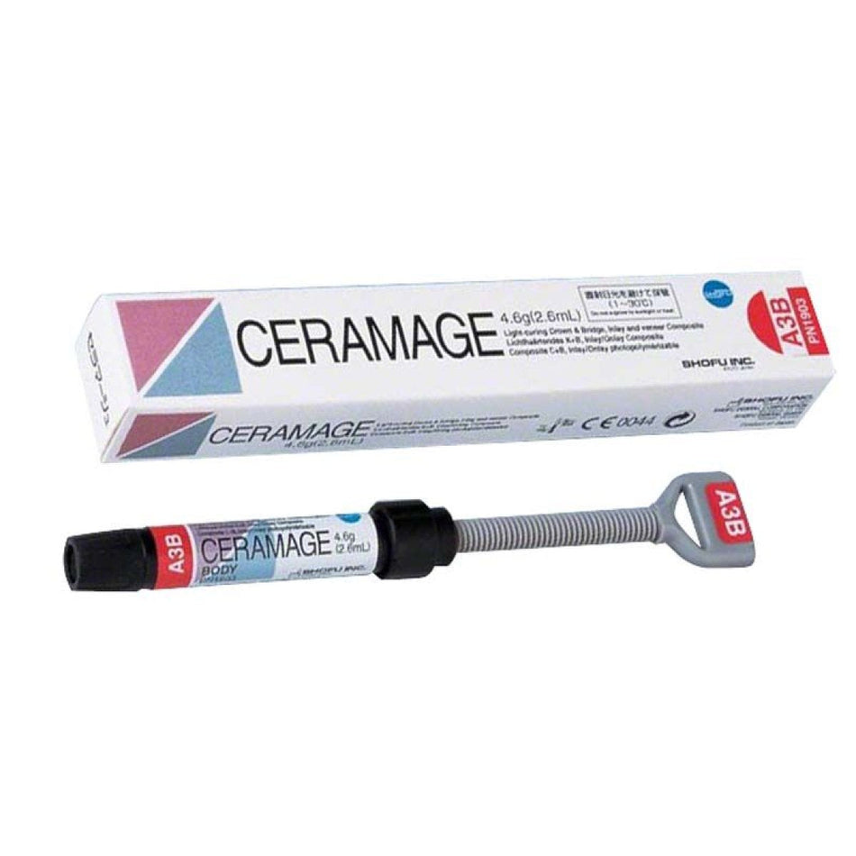 Ceramage dentin mass, A3, syringe of 4.6 g