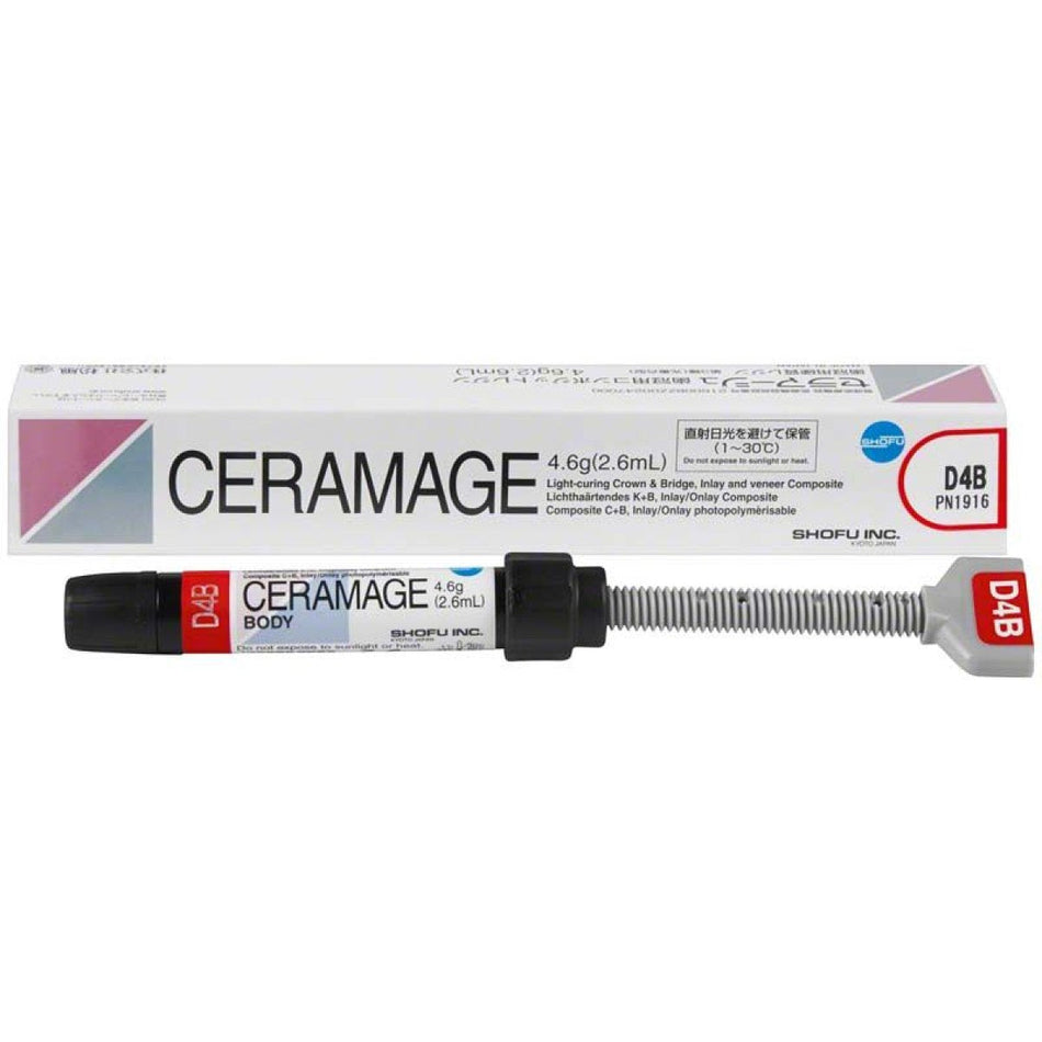 Ceramage dentin material, D4, syringe of 4.6 g