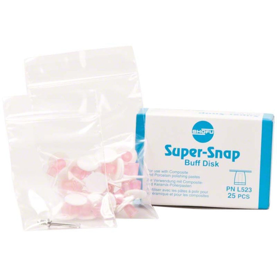 Super Snap Buff Disk L523 Pack of 25