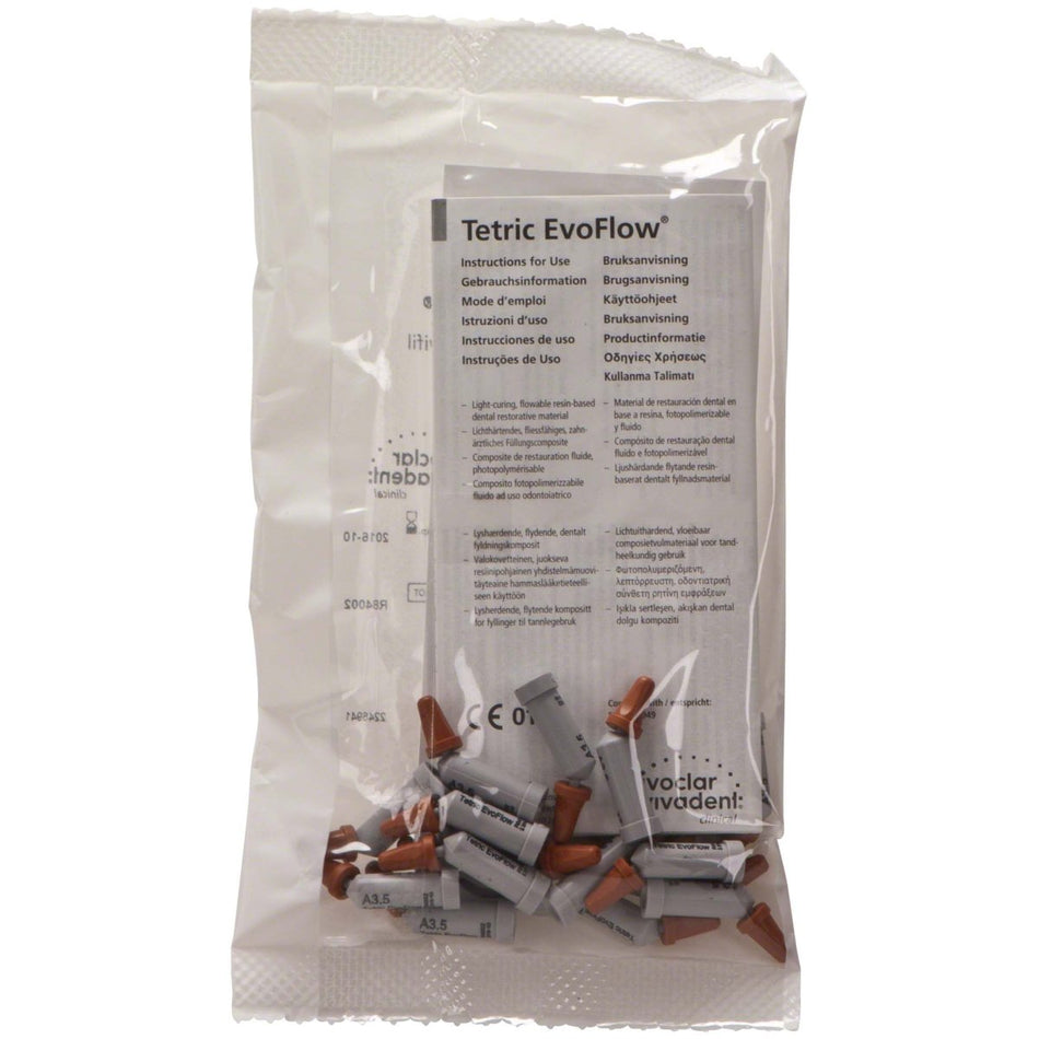 Tetric EvoFlow Cavifil, A3.5, 20 capsules of 0.2 g each