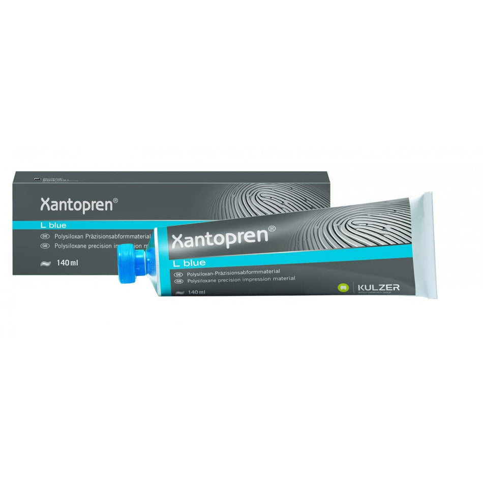 Xantopren L, thin-flowing, blue, tube of 140 ml