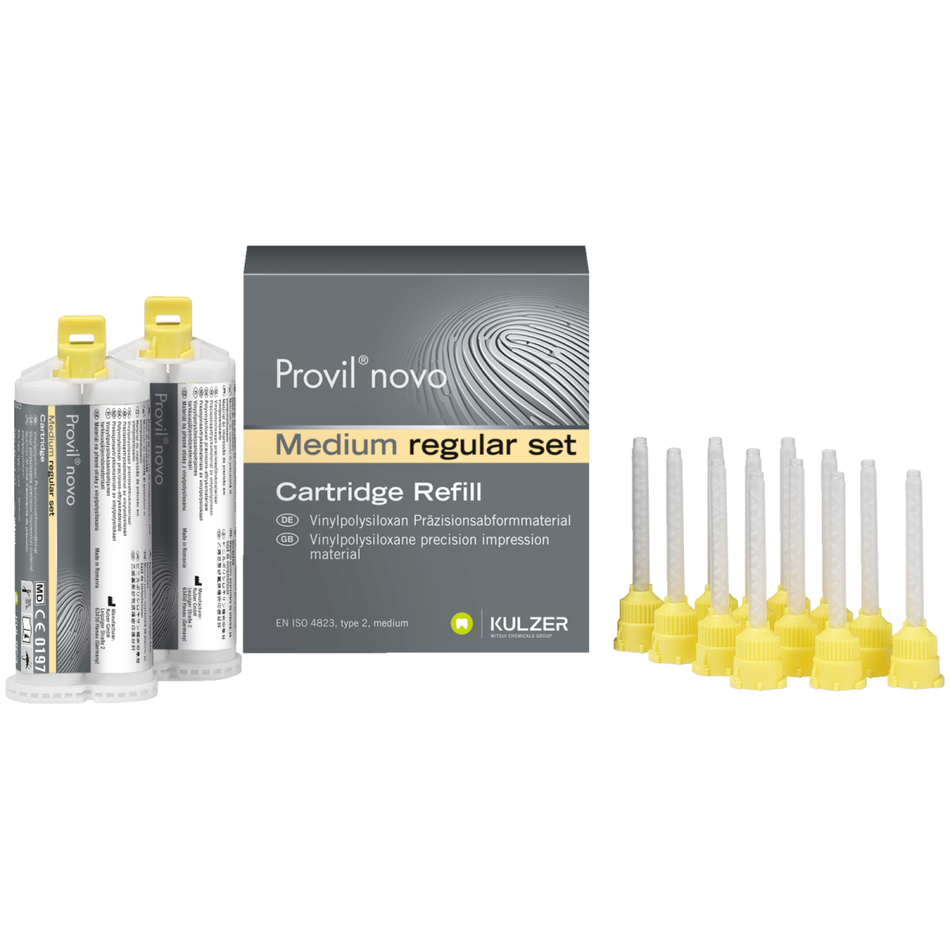 Provil Novo Medium, Regular, A-Silicone, set of 2 cartridges