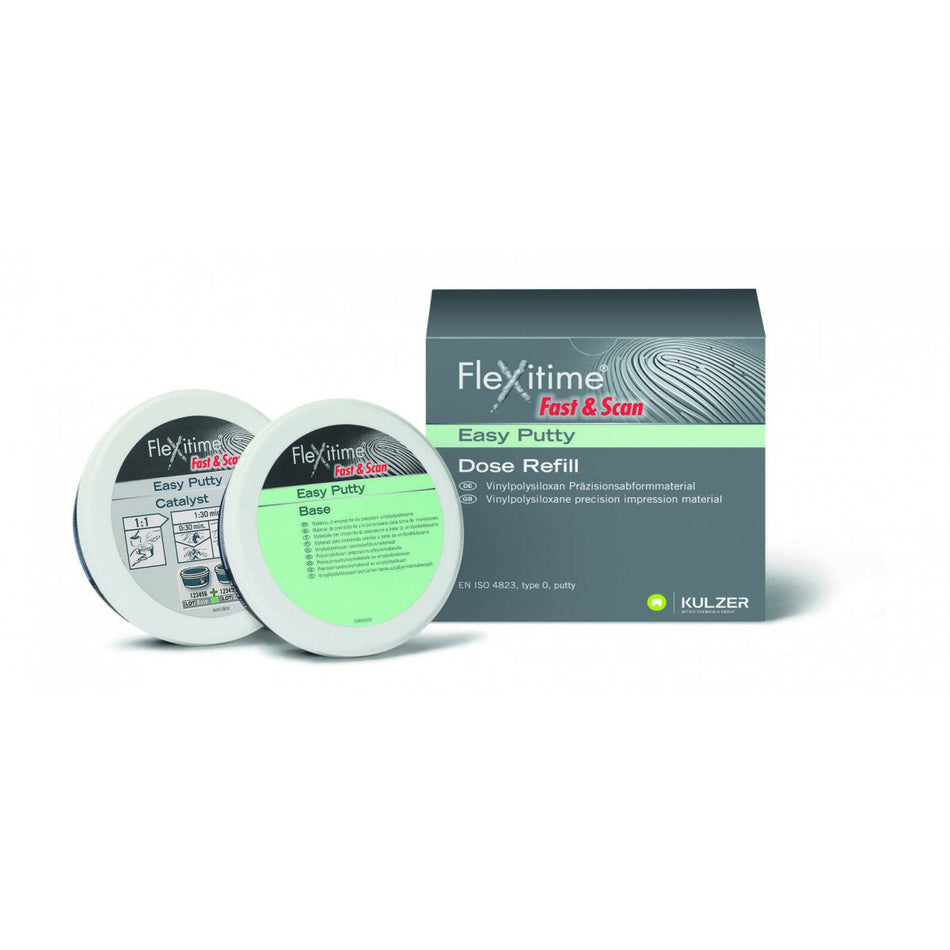 Flexitime Fast&Scan Easy Putty, Refill 2 x 300 ml