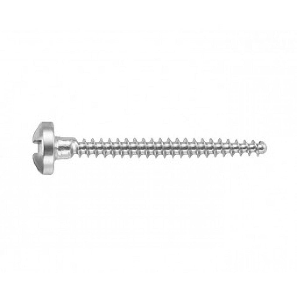 Micro screws, cross, Ø 1.0mm, 13mm, implant steel, 10 pieces.