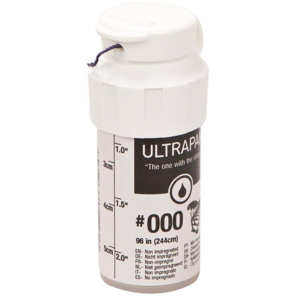 Ultrapak CleanCut, size 000, black-violet, can of 244 cm thread