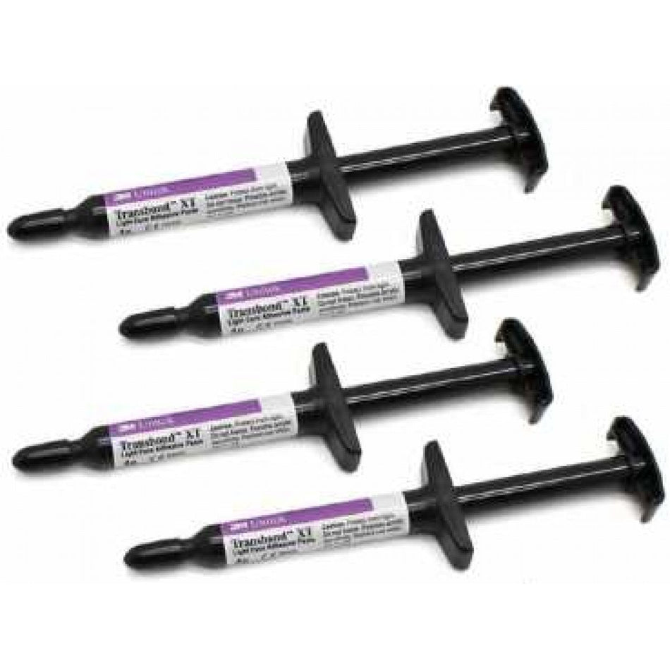 Transbond XT, bracket adhesive, 4 syringes of 4 g each