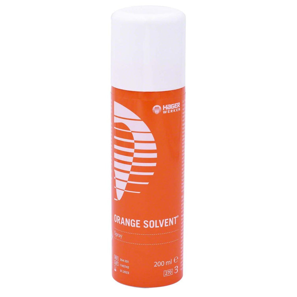 Orange Solvent Spray, cleaning solution, pack of 200 ml