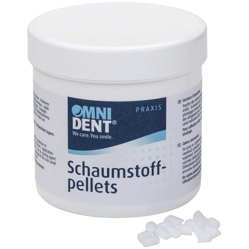 Foam pellets, 5 mm, can of 1,000