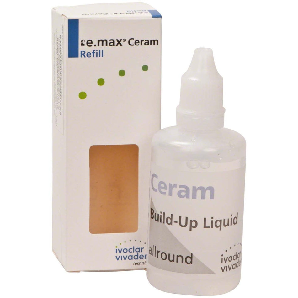 IPS e.max Ceram liquids, IPS e.max Ceram Glaze and Stains Liquid long, pack of 15 ml