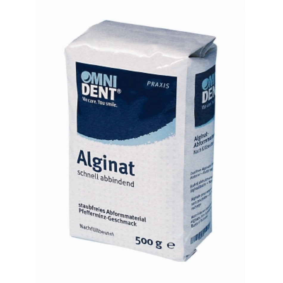 Alginate blue, fast-curing, peppermint, bag of 500 g