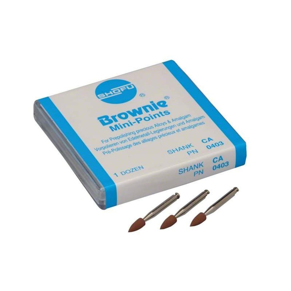 Brownie W mini tip, pack of 12