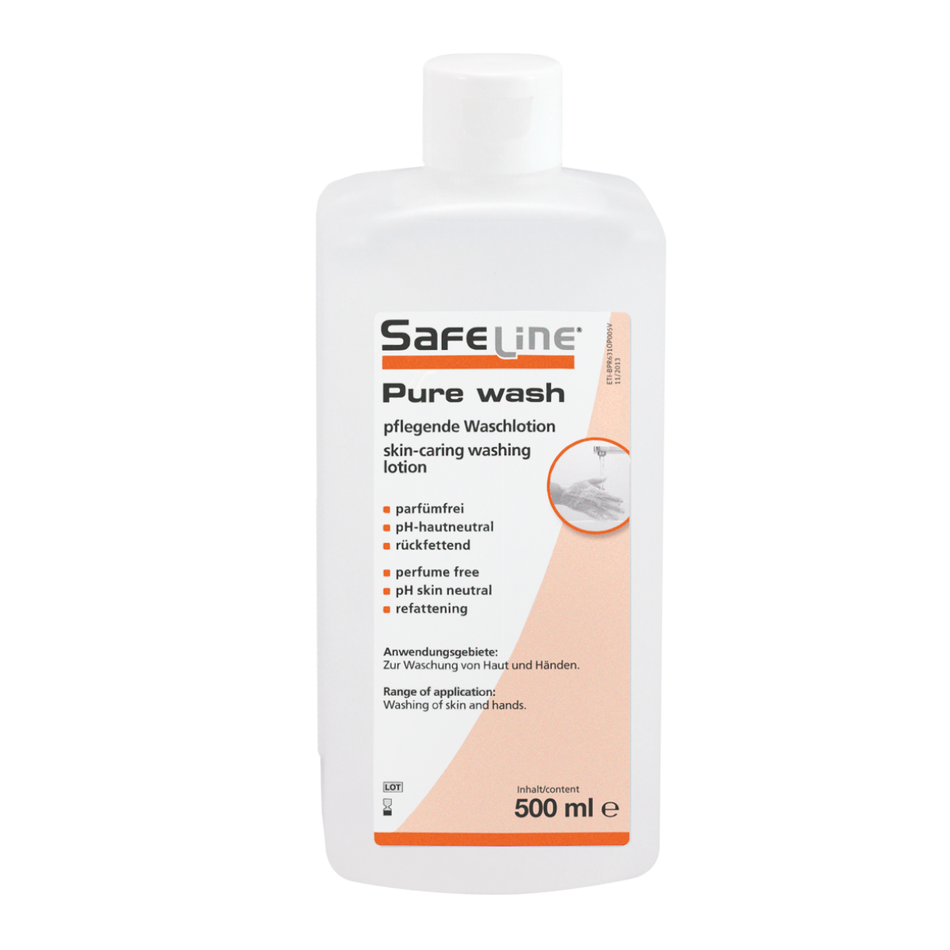 SAFELINE Pure Wash - washing lotion, 500 ml