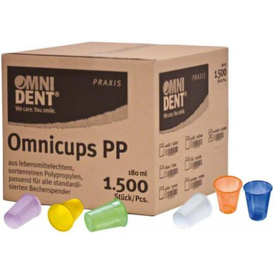 Omnicups PP assortment 1,500 pcs. sorted