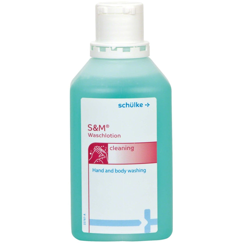 S&M, washing lotion, bottle of 500 ml