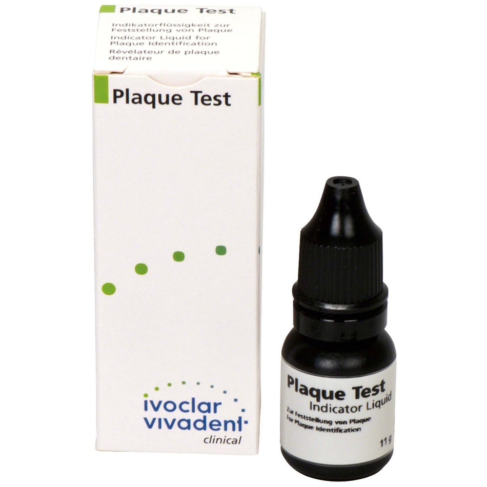 Plaque Test, indicator liquid, pack of 11 g