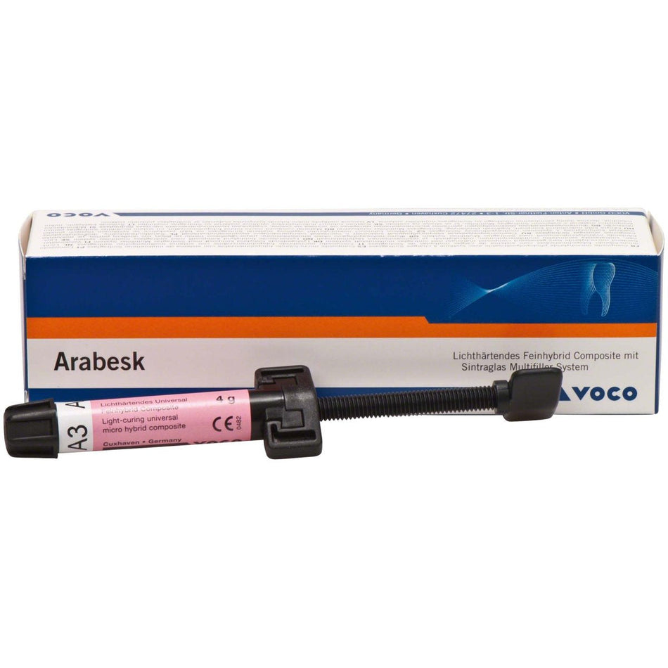 Arabesk syringe, fine hybrid composite, A3, syringe of 4 g