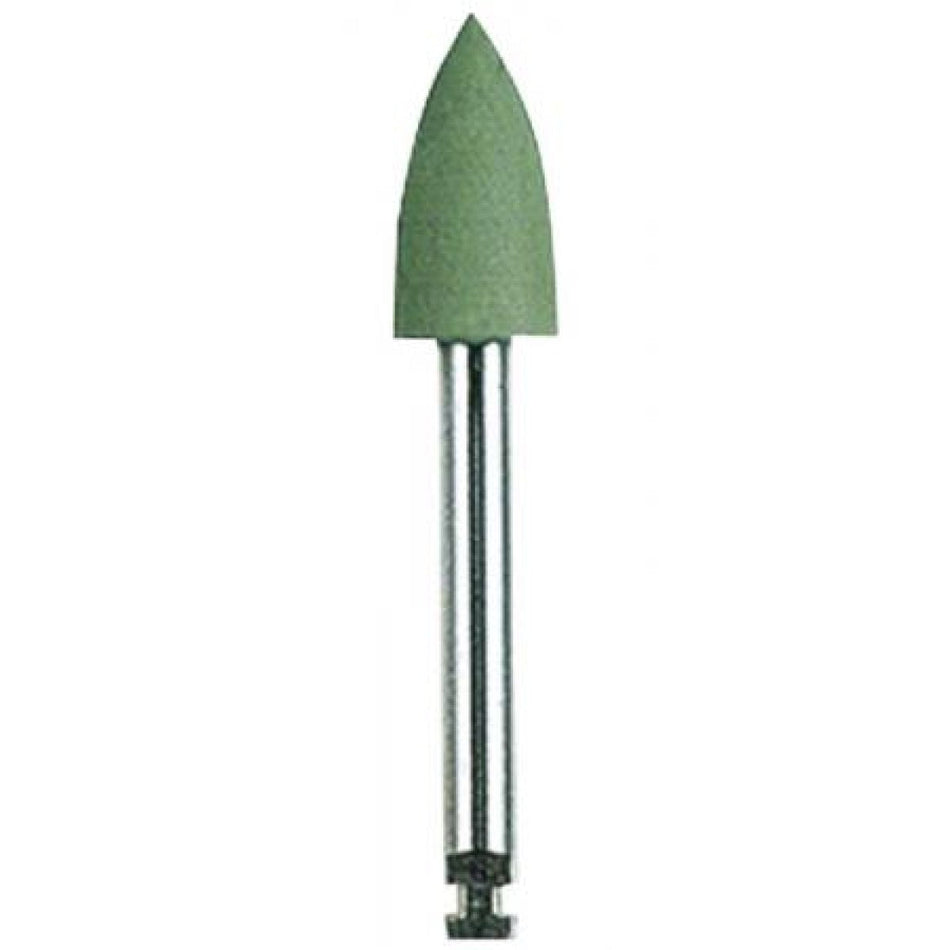 Omnipol for angle piece 12 pcs.green flame tip