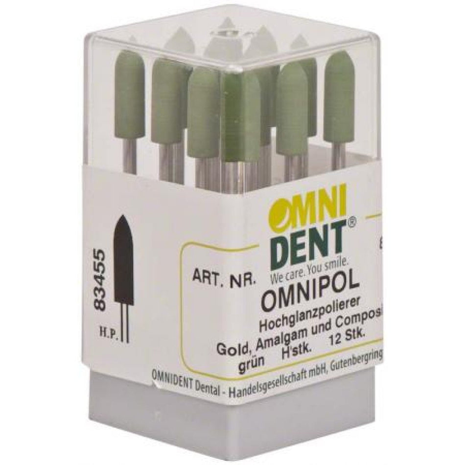 Omnipol for Hdst 12 pcs. green, cyl. spi