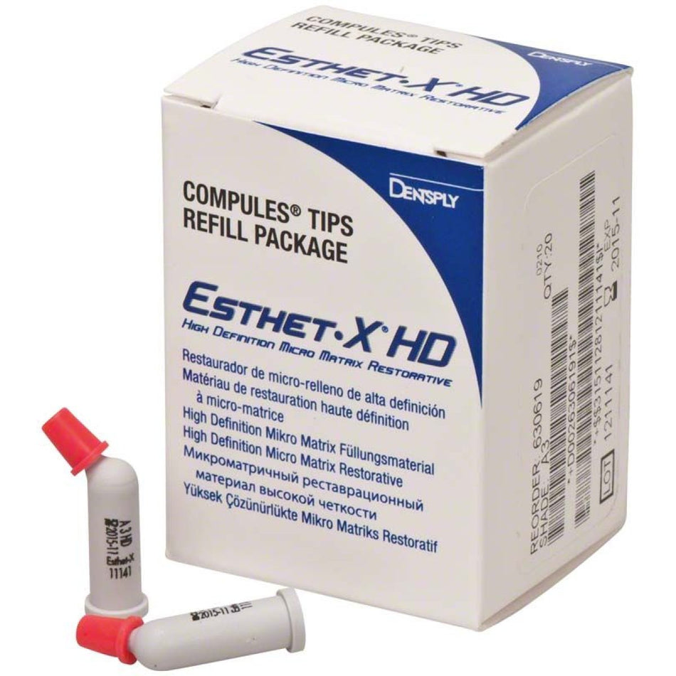 Esthet-X HD Compules, A3, 20 cannulas of 0.25 g each