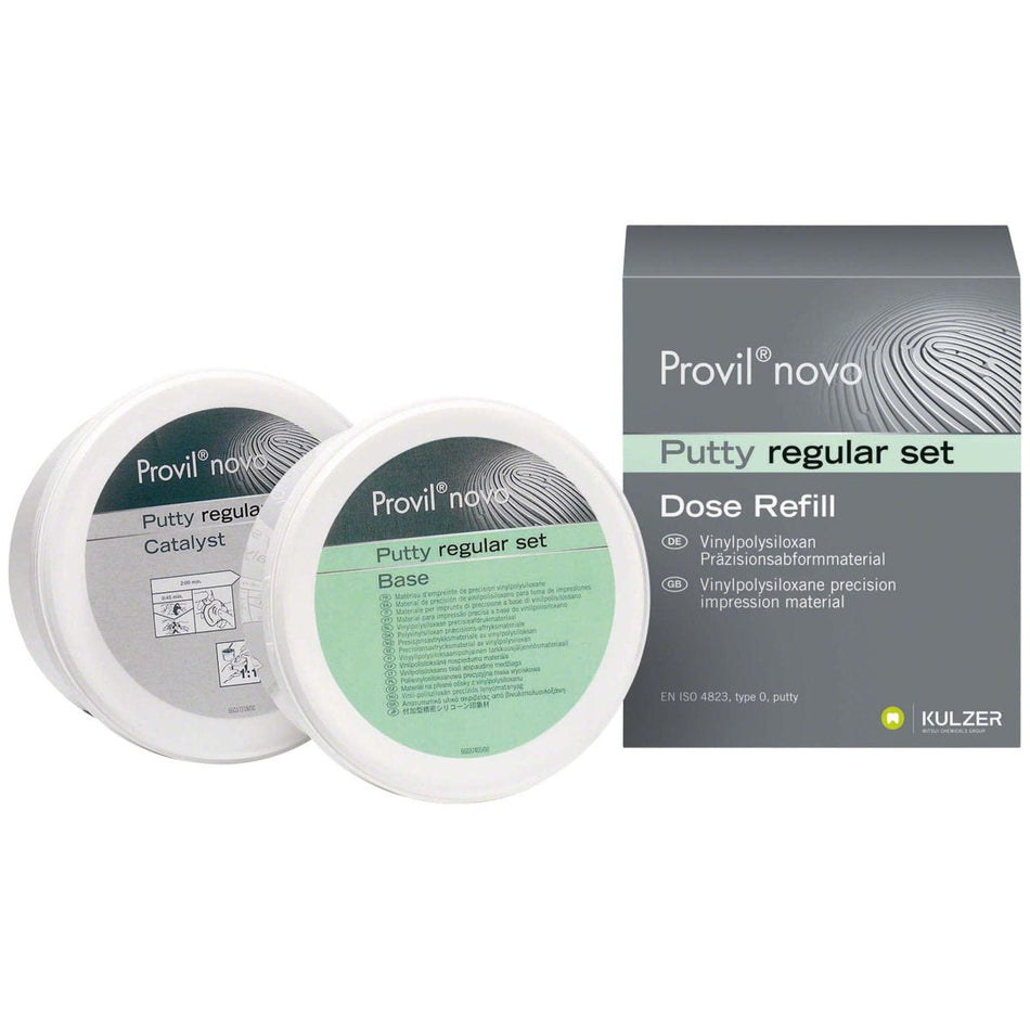 Provil Novo Putty, regular, green, pack of 1 set